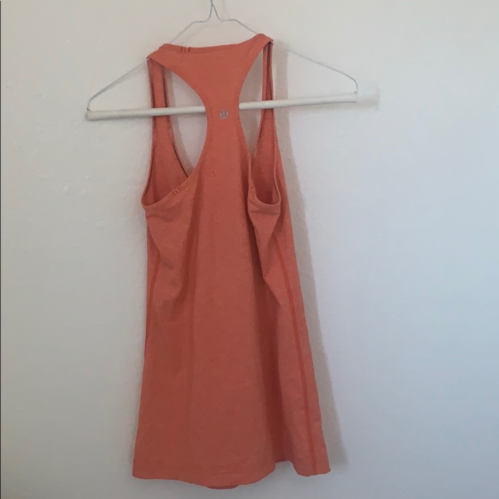 Lululemon orange tank top🍊